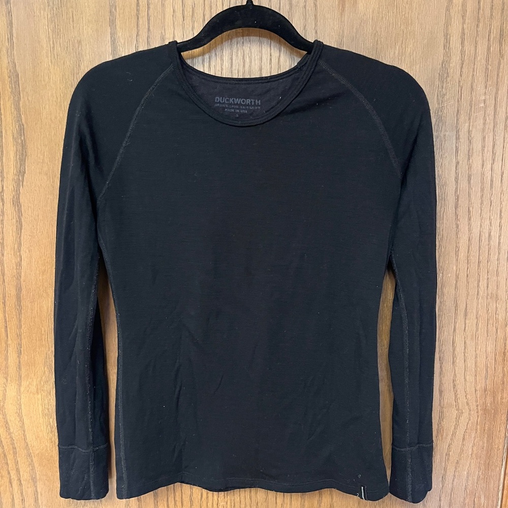 Women’s Duckworth Black Long Sleeve Shirt